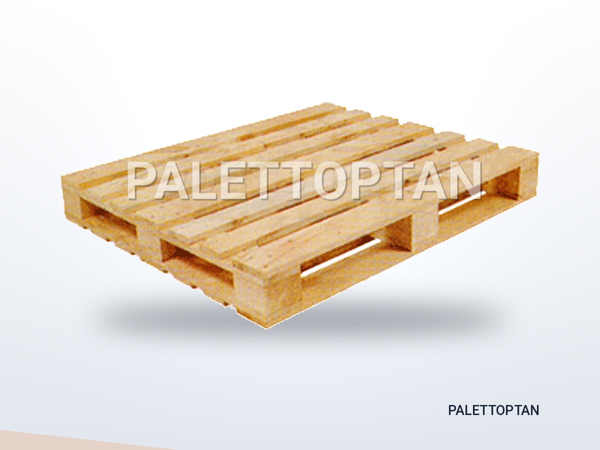 Çift Taraflı Varil Paleti 120 × 120 cm ahşap palet