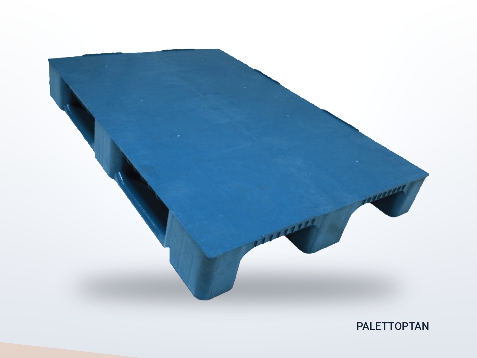 Kapalı HDPE Palet 100 × 120 × 15 cm plastik palet